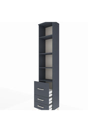 Arges Dolap 4 Raflı 3 Çekmeceli 44x30x221 - S28M179V5A
