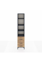 Arges Dolap 4 Raflı 3 Çekmeceli 44x30x221 - S28M179V6A