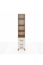 Arges Dolap 4 Raflı 3 Çekmeceli 44x30x221 - S28M179V7A