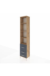 Arges Dolap 4 Raflı 3 Çekmeceli 44x30x221 - S28M179V8A