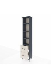 Arges Dolap 4 Raflı 2 Çekmeceli 44x30x221 - S28M182V4A