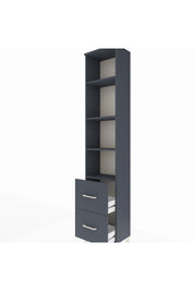 Arges Dolap 4 Raflı 2 Çekmeceli 44x30x221 - S28M182V5A