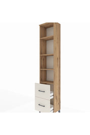 Arges Dolap 4 Raflı 2 Çekmeceli 44x30x221 - S28M182V7A