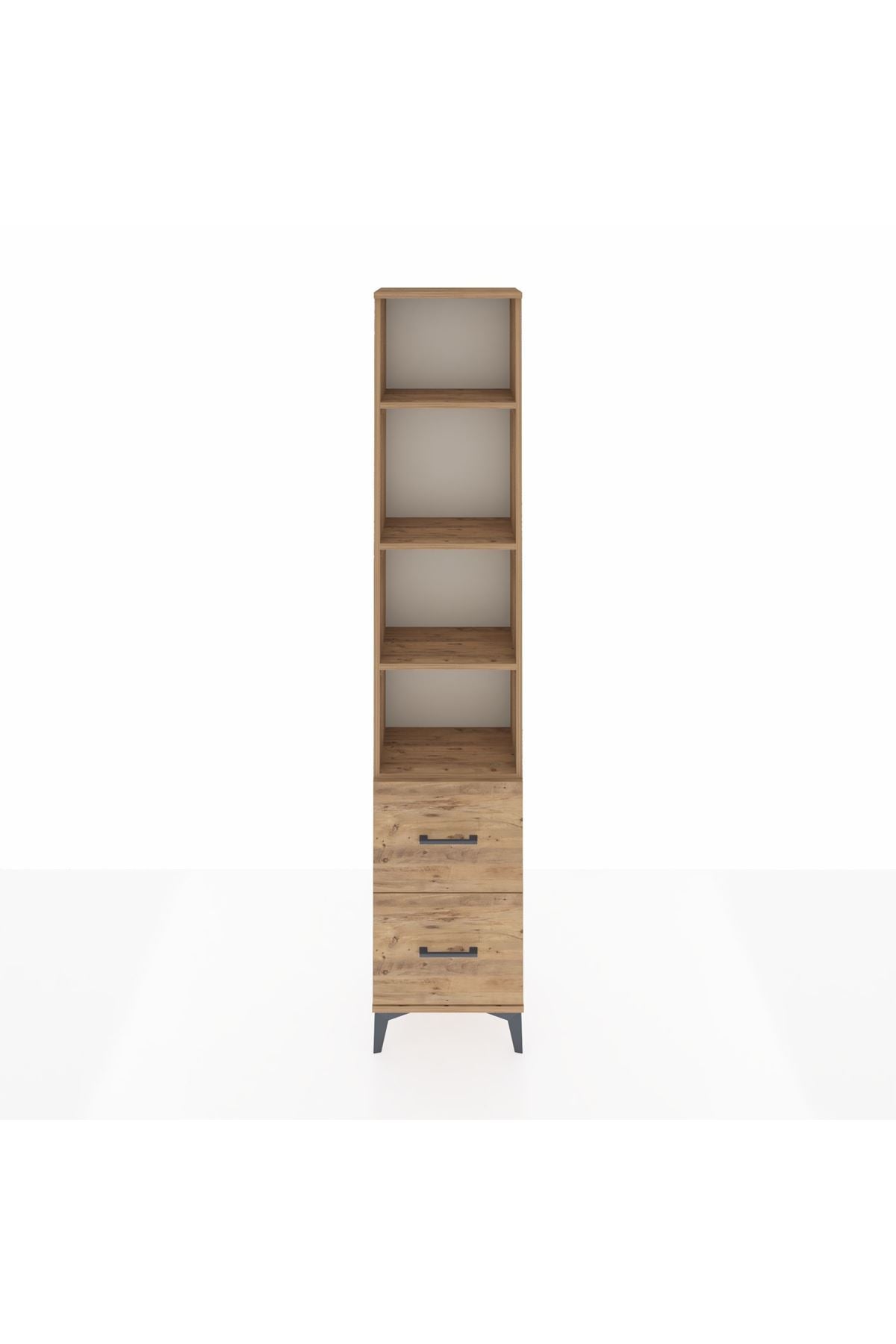 Arges Dolap 4 Raflı 2 Çekmeceli 44x30x221 - S28M182V9A