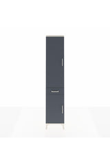 Arges Dolap 3 Raflı Tek Çekmeceli Tek Askılı 44x30x221