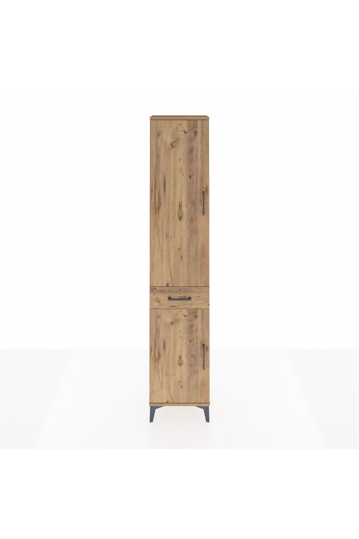 Arges Dolap 3 Raflı Tek Çekmeceli Tek Askılı 44x30x221 - S28M183V9A