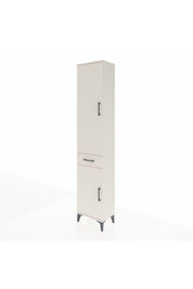 Arges Dolap 4 Raflı Tek Çekmeceli 2 Kapaklı 44x30x221 - S28M184V1A