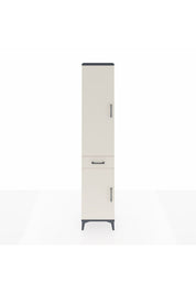 Arges Dolap 4 Raflı Tek Çekmeceli 2 Kapaklı 44x30x221 - S28M184V4A
