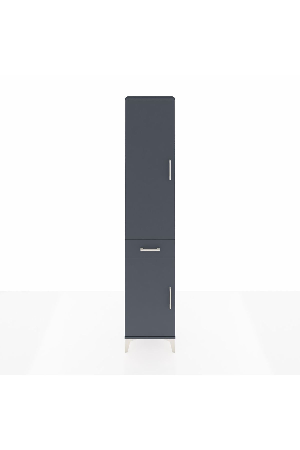 Arges Dolap 4 Raflı Tek Çekmeceli 2 Kapaklı 44x30x221 - S28M184V5A
