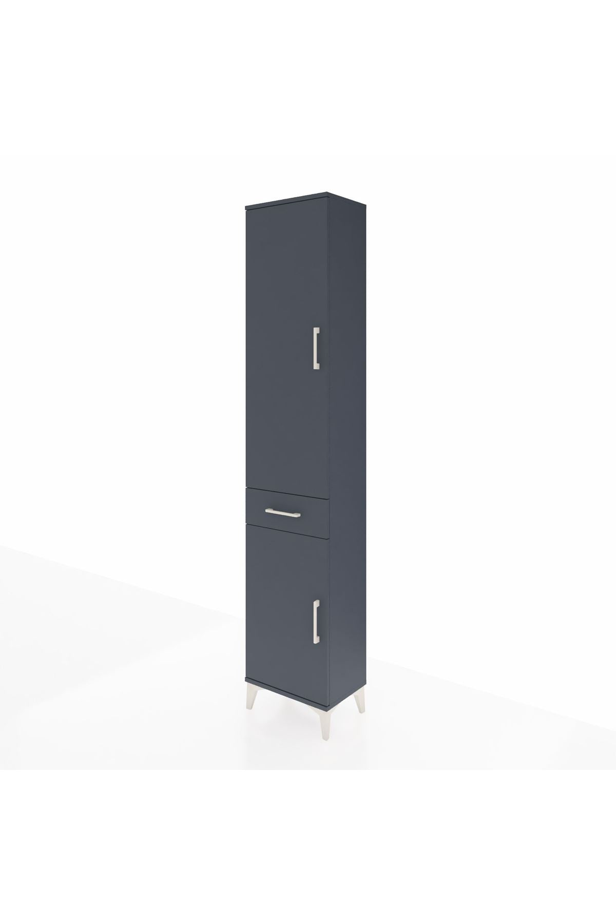 Arges Dolap 4 Raflı Tek Çekmeceli 2 Kapaklı 44x30x221 - S28M184V5A