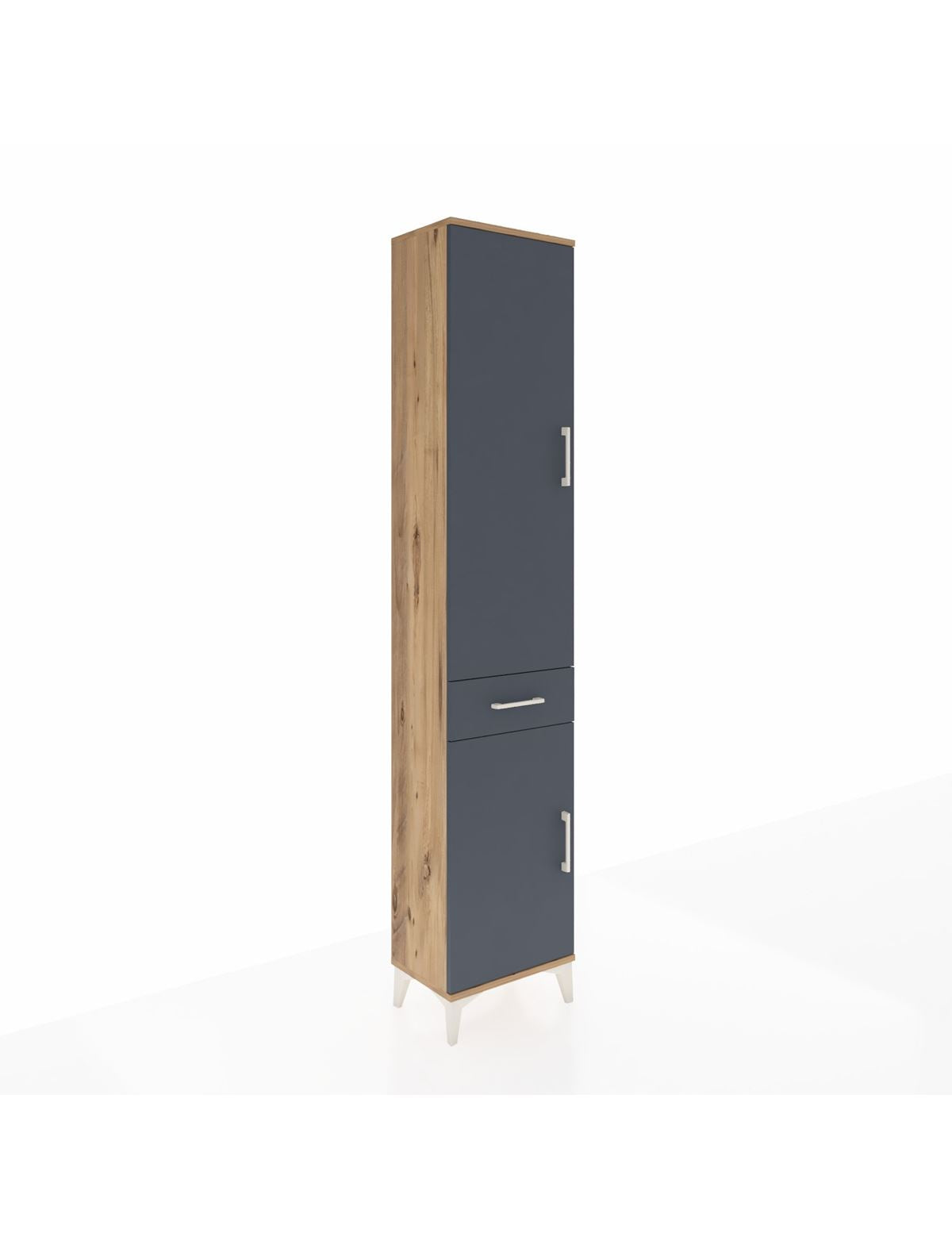 Arges Dolap 4 Raflı Tek Çekmeceli 2 Kapaklı 44x30x221 - S28M184V8A