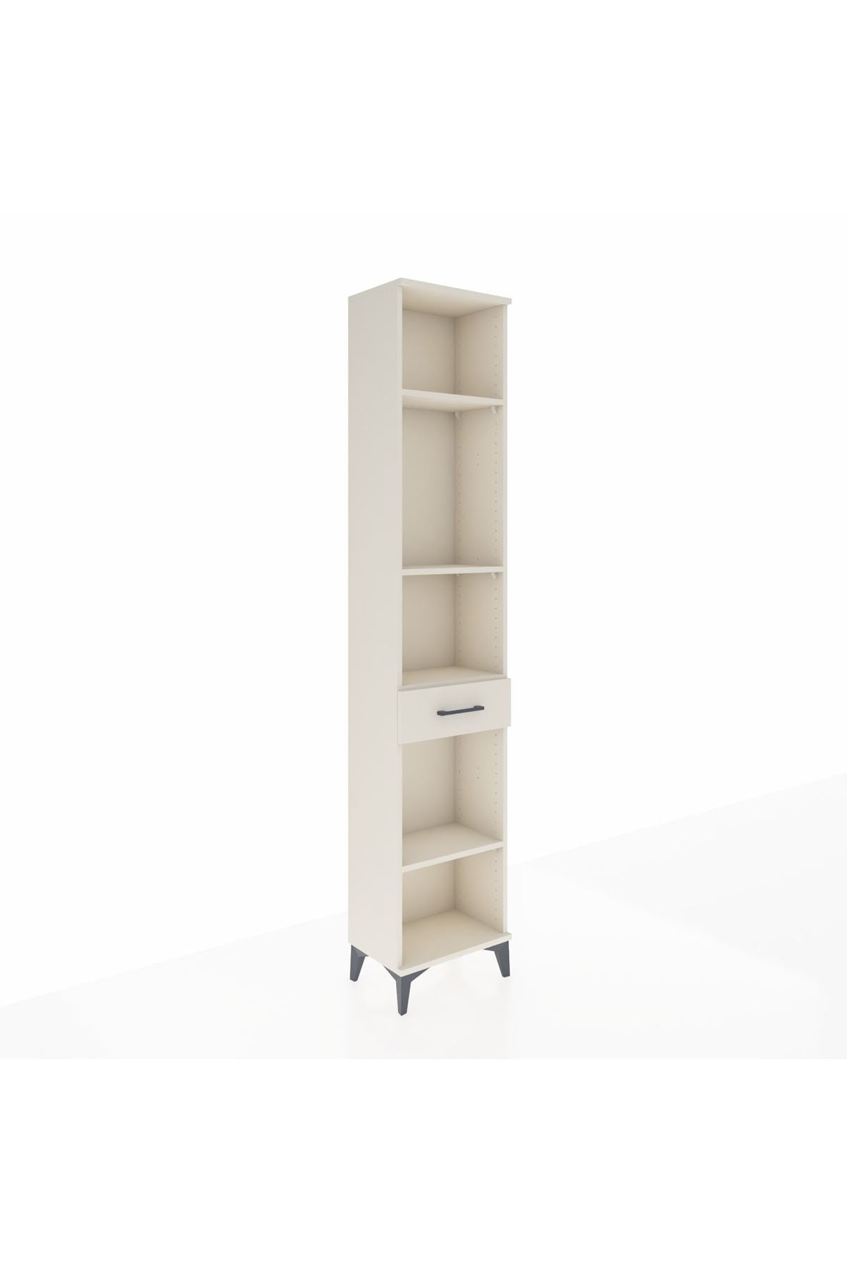Arges Dolap 4 Raflı Tek Çekmeceli 44x30x221 - S28M185V1A