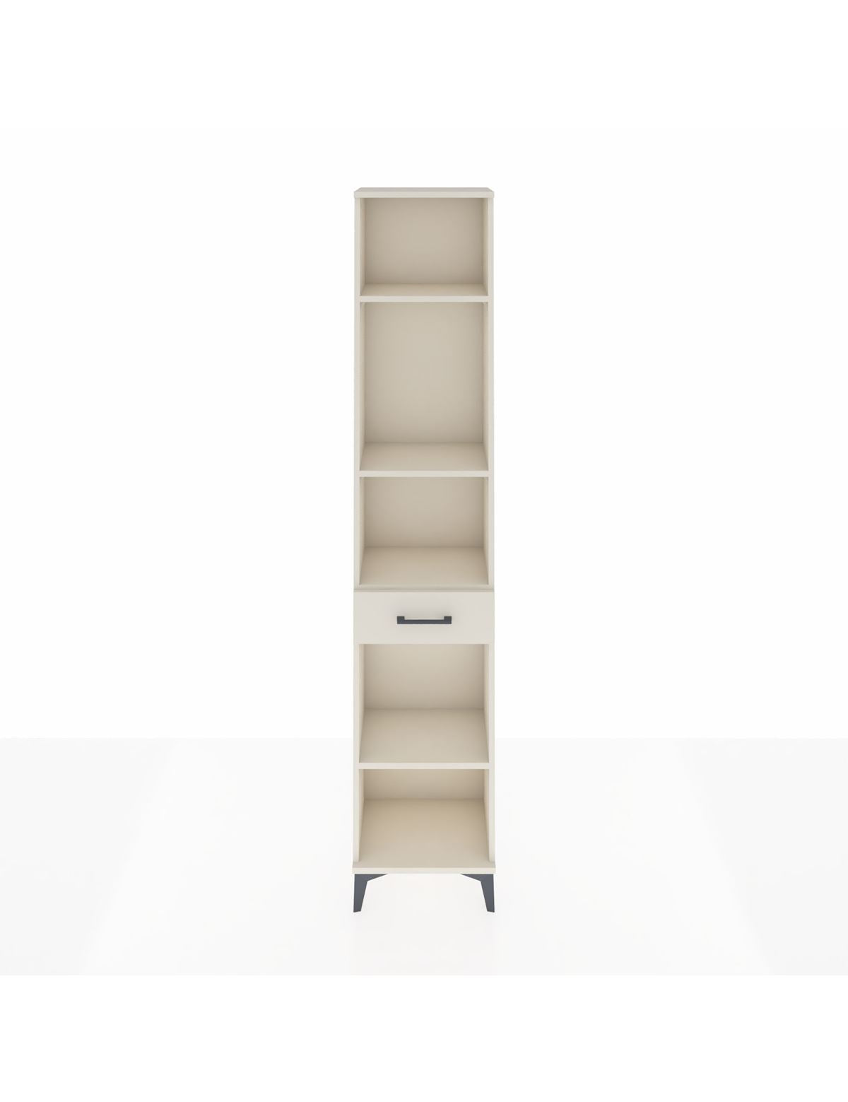 Arges Dolap 4 Raflı Tek Çekmeceli 44x30x221 - S28M185V1A