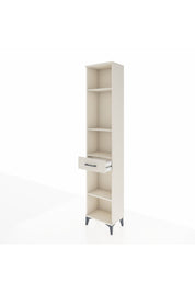 Arges Dolap 4 Raflı Tek Çekmeceli 44x30x221 - S28M185V1A