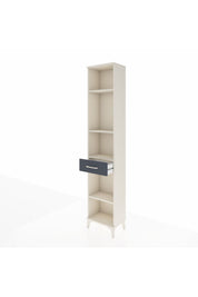 Arges Dolap 4 Raflı Tek Çekmeceli 44x30x221 - S28M185V2A