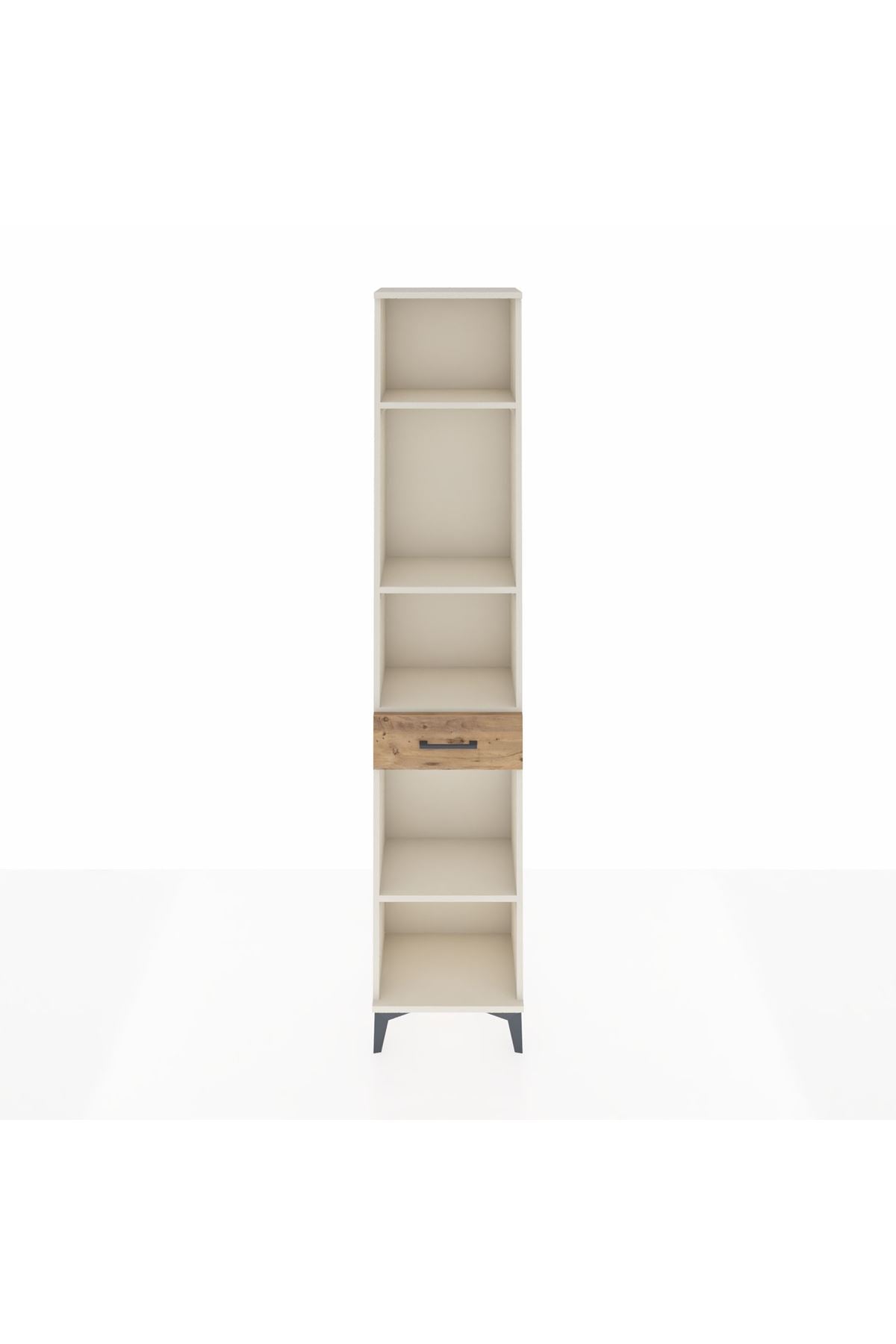 Arges Dolap 4 Raflı Tek Çekmeceli 44x30x221 - S28M185V3A