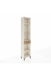 Arges Dolap 4 Raflı Tek Çekmeceli 44x30x221 - S28M185V3A
