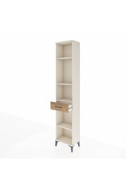 Arges Dolap 4 Raflı Tek Çekmeceli 44x30x221 - S28M185V3A