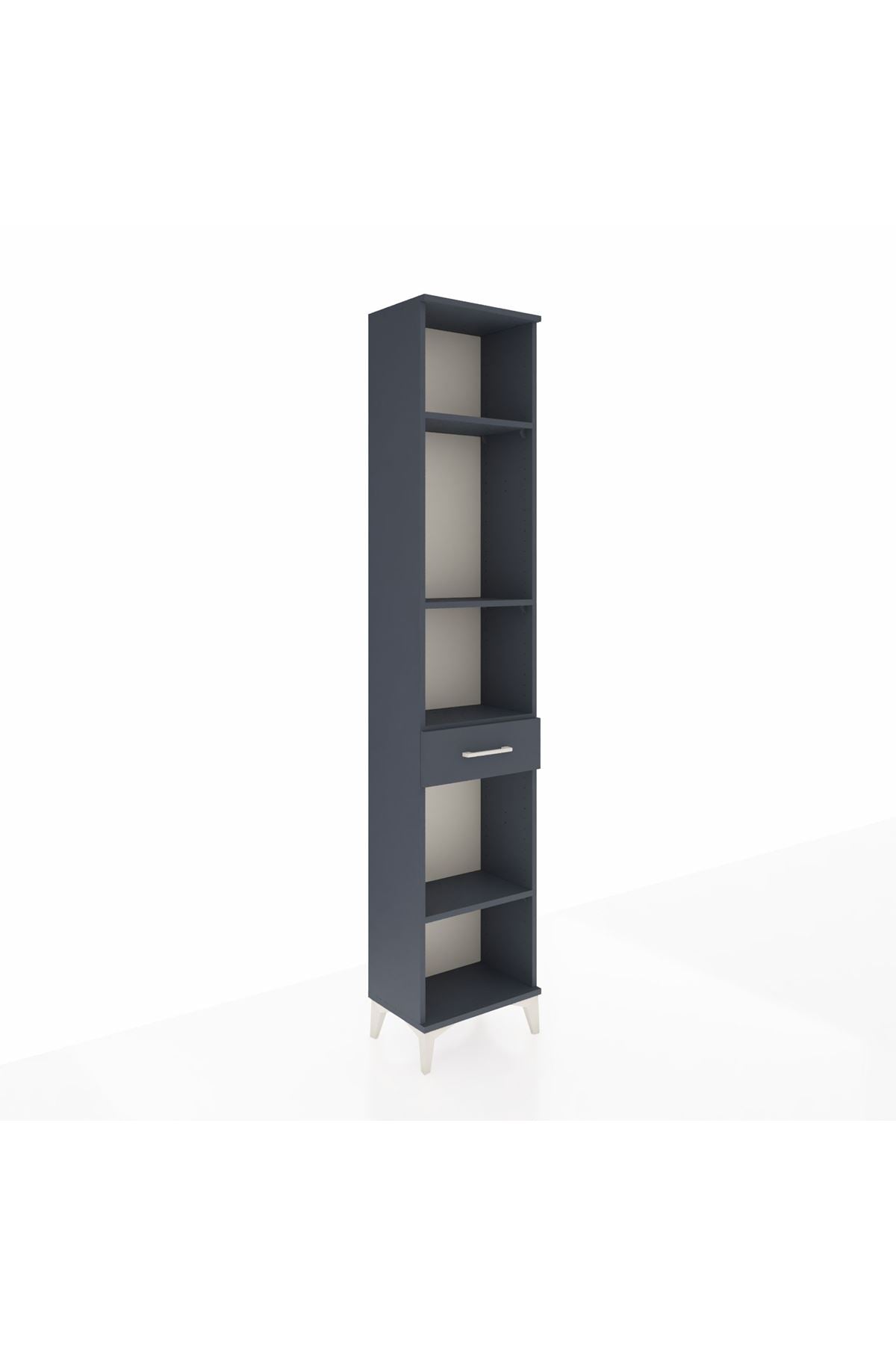 Arges Dolap 4 Raflı Tek Çekmeceli 44x30x221 - S28M185V5A