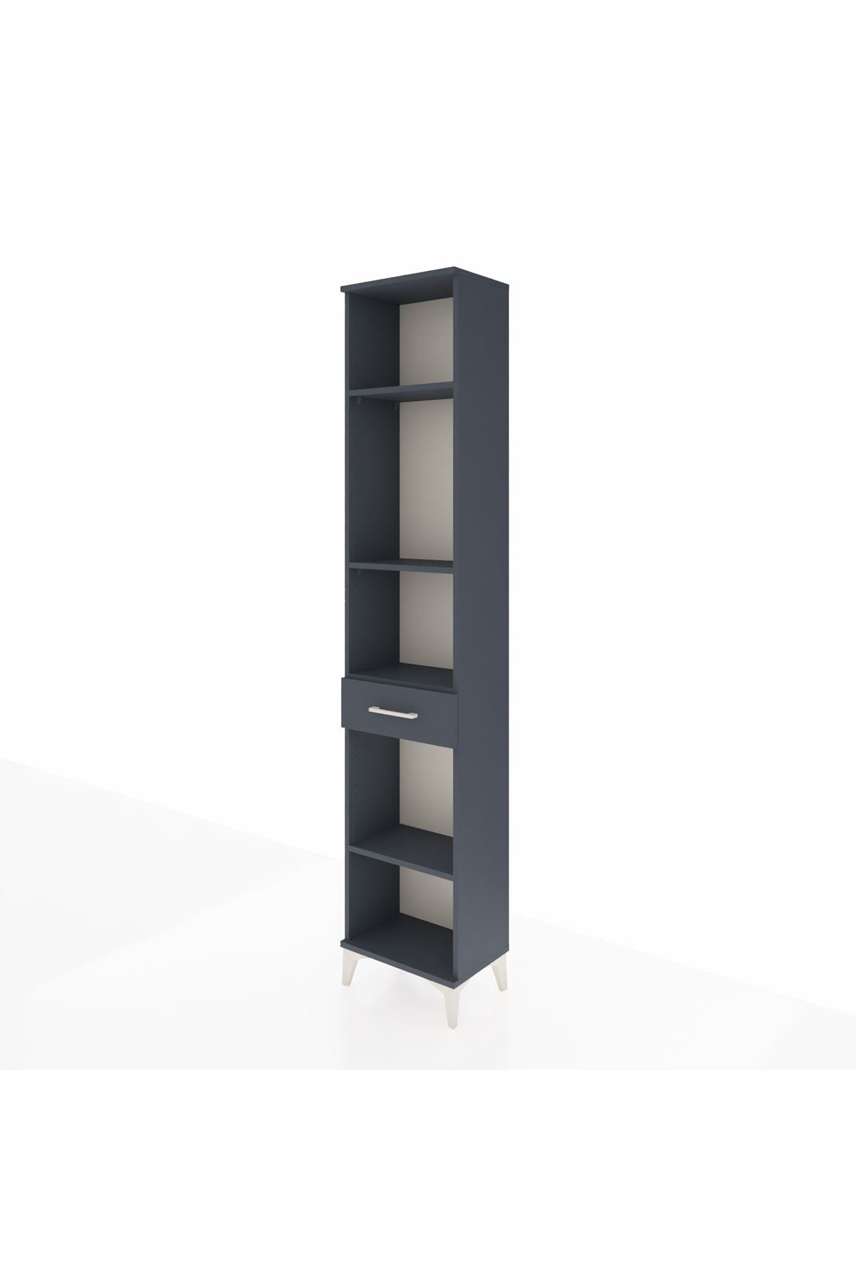 Arges Dolap 4 Raflı Tek Çekmeceli 44x30x221 - S28M185V5A