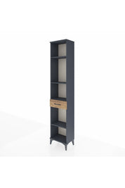Arges Dolap 4 Raflı Tek Çekmeceli 44x30x221 - S28M185V6A