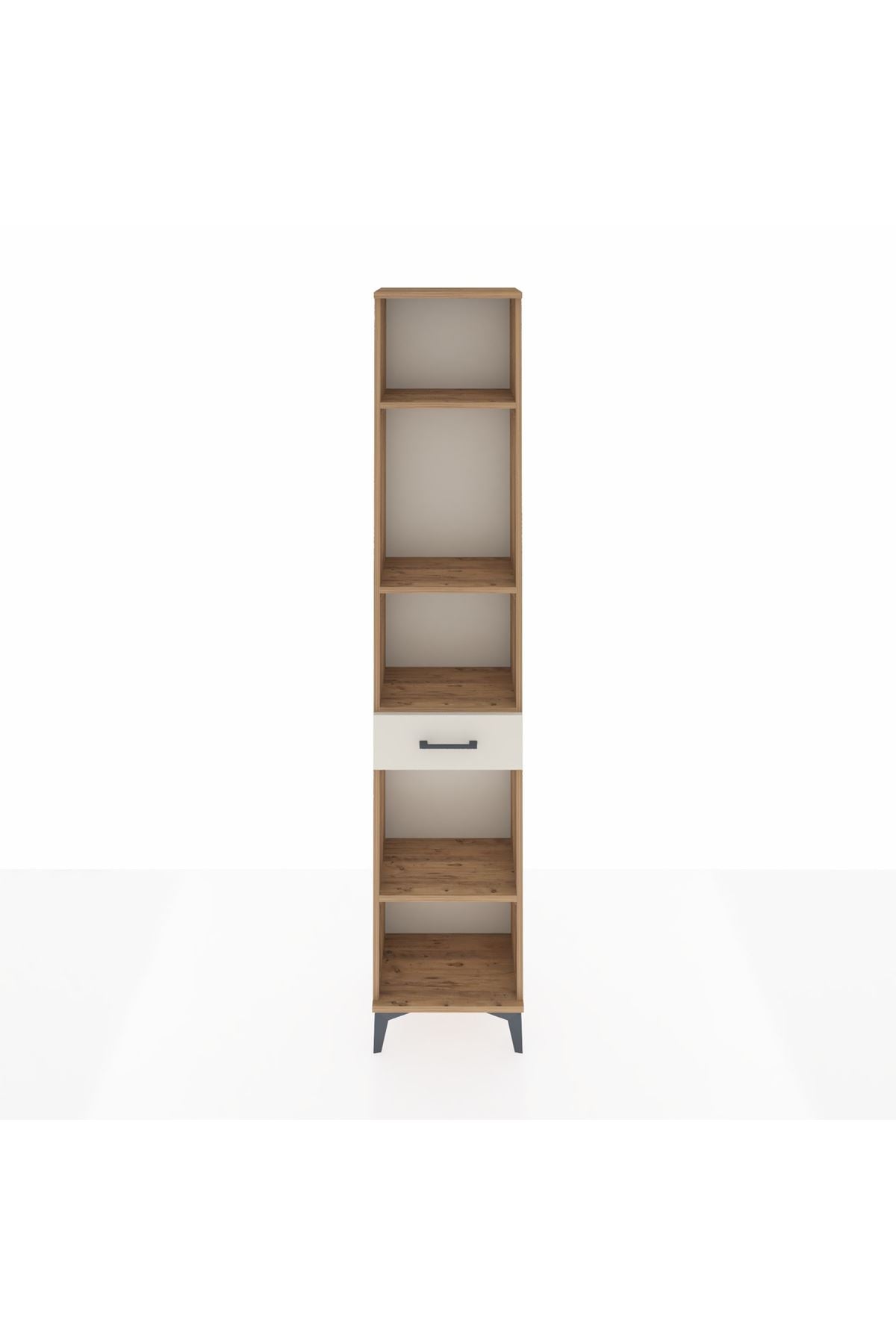 Arges Dolap 4 Raflı Tek Çekmeceli 44x30x221 - S28M185V7A