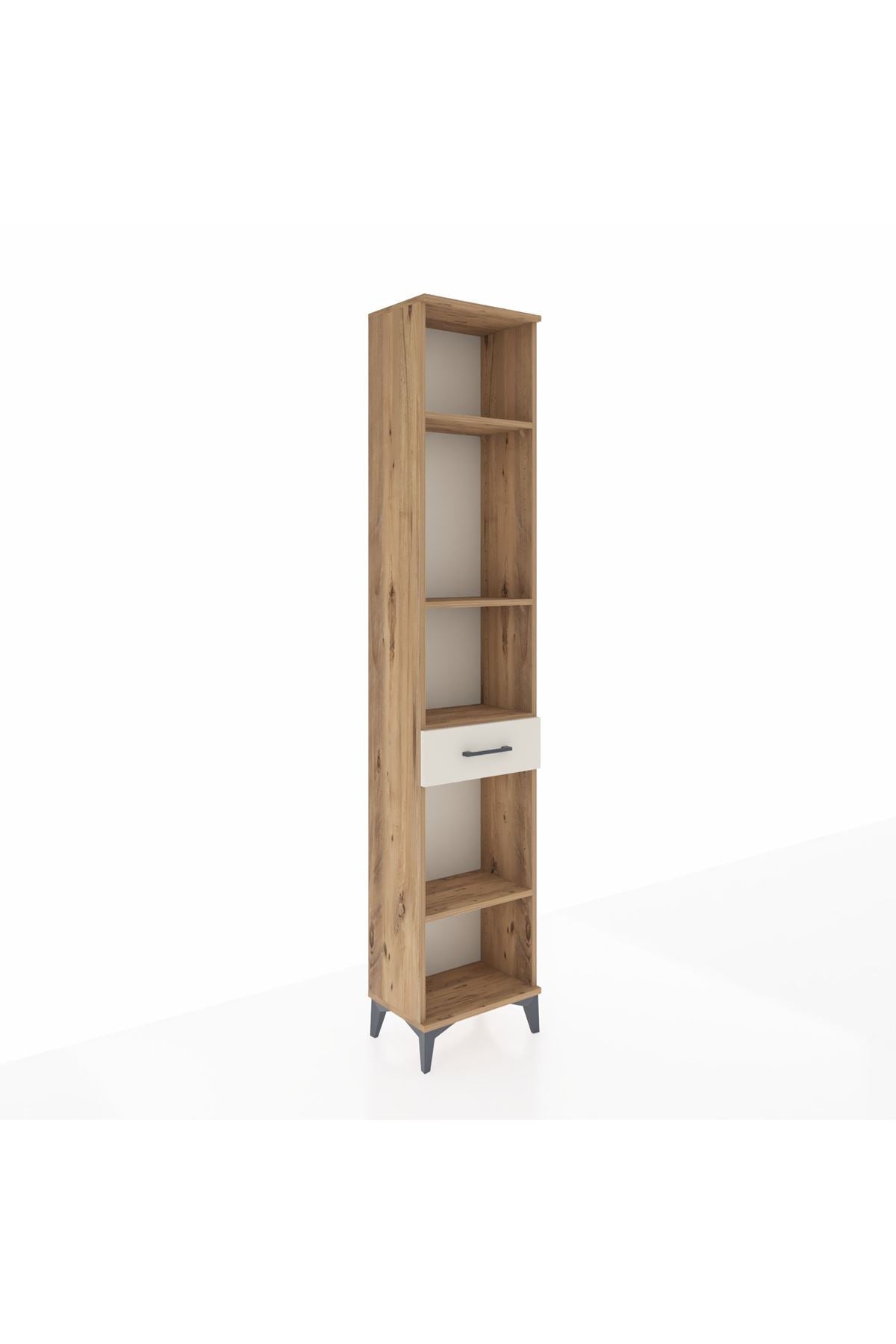 Arges Dolap 4 Raflı Tek Çekmeceli 44x30x221 - S28M185V7A