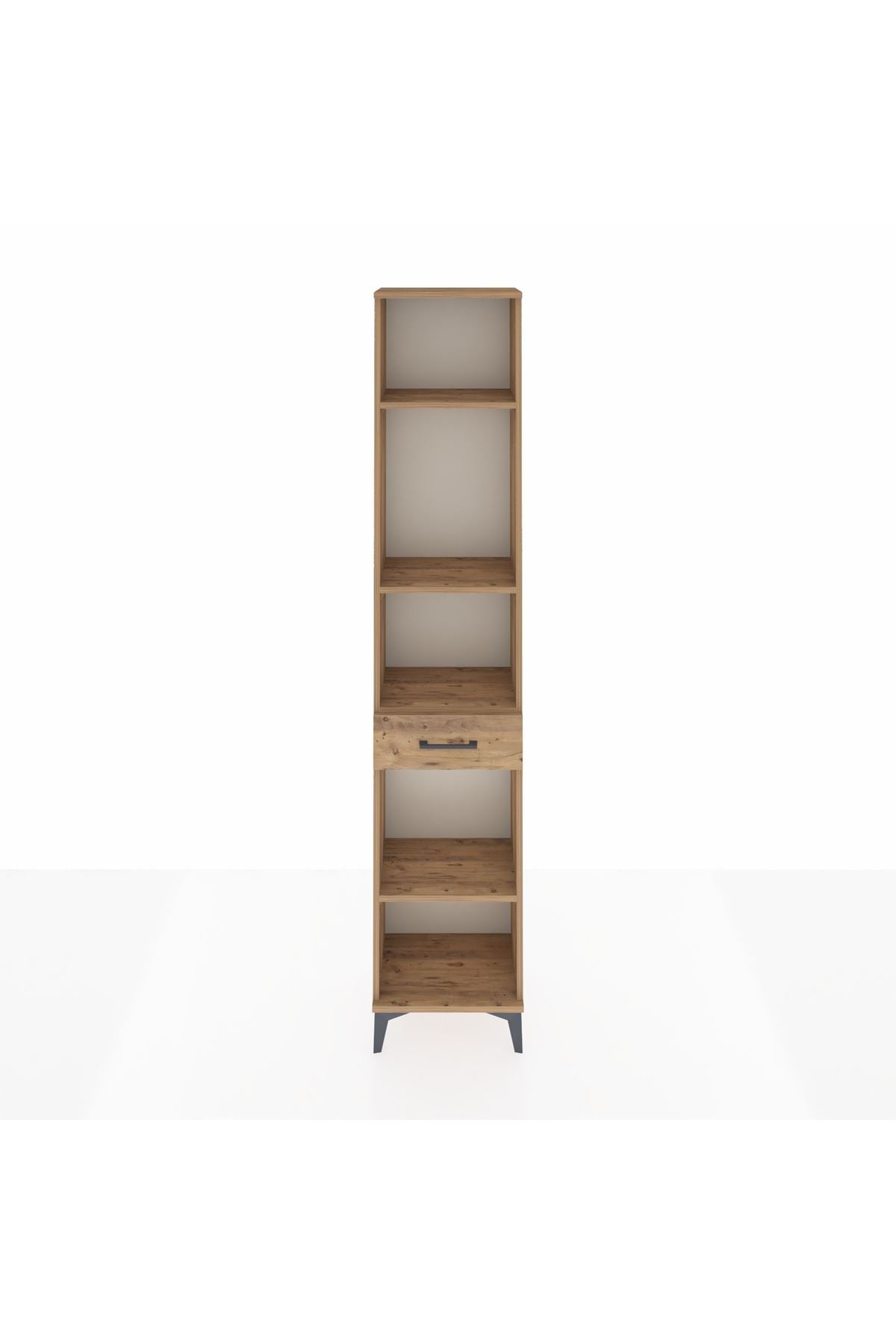 Arges Dolap 4 Raflı Tek Çekmeceli 44x30x221 - S28M185V9A