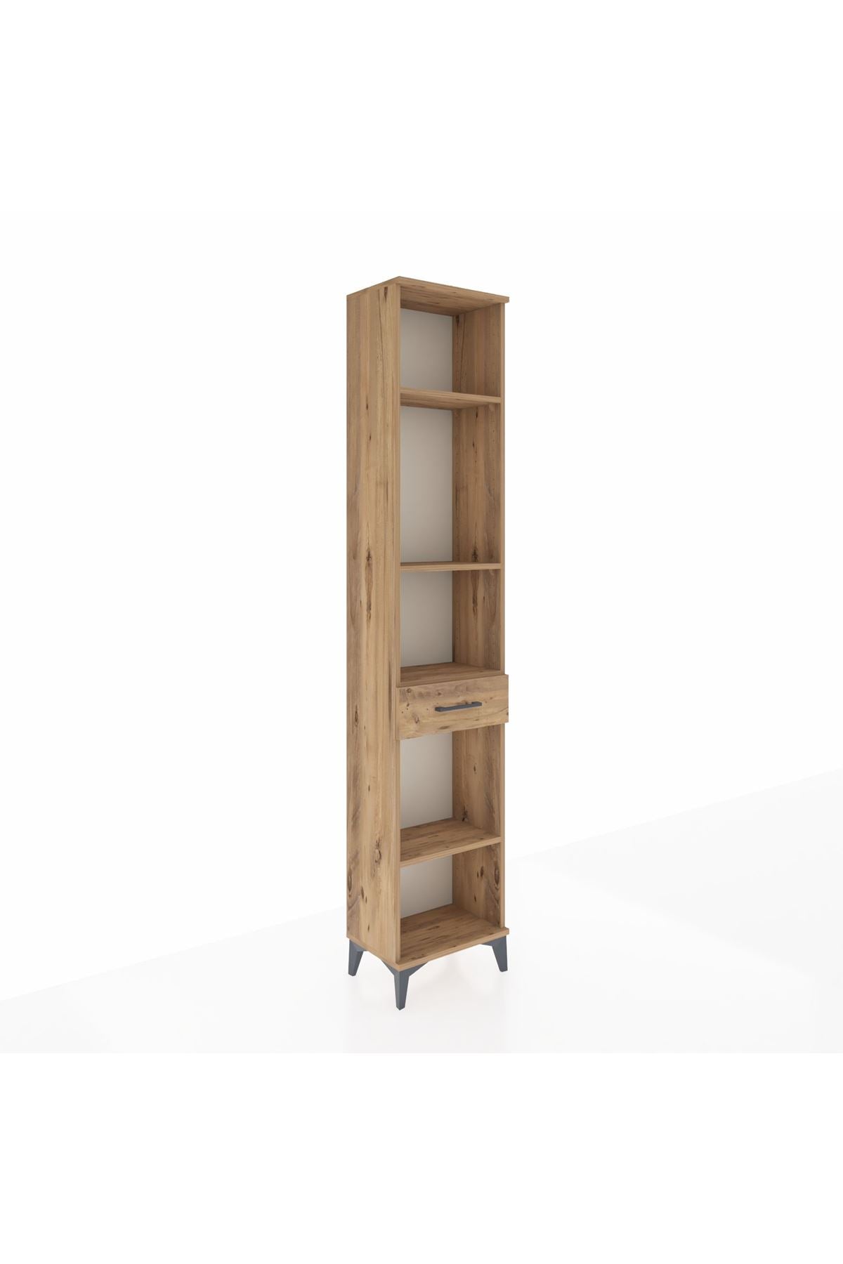 Arges Dolap 4 Raflı Tek Çekmeceli 44x30x221 - S28M185V9A