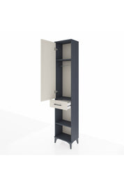 Arges Dolap 3 Raflı Tek Çekmeceli Tek Askılı 44x30x221 - S28M186V4A