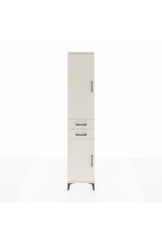 Arges Dolap 3 Raflı 2 Çekmeceli Tek Askılı 44x30x221 - S28M187V1A
