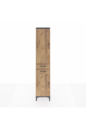Arges Dolap 3 Raflı 2 Çekmeceli Tek Askılı 44x30x221 - S28M187V6A