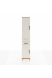 Arges Dolap 3 Raflı 2 Çekmeceli Tek Askılı 44x30x221 - S28M187V7A