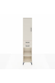 Arges Dolap 3 Raflı 2 Çekmeceli Tek Askılı 44x30x221 - S28M188V1A