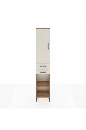 Arges Dolap 3 Raflı 2 Çekmeceli Tek Askılı 44x30x221 - S28M188V7A