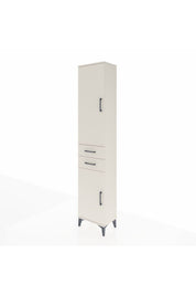 Arges Dolap 4 Raflı 2 Çekmeceli 2 Kapaklı 44x30x221 - S28M189V1A