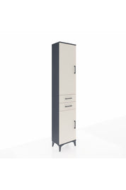 Arges Dolap 4 Raflı 2 Çekmeceli 2 Kapaklı 44x30x221 - S28M189V4A