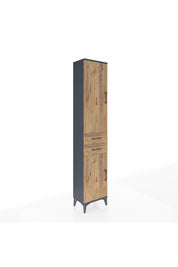 Arges Dolap 4 Raflı 2 Çekmeceli 2 Kapaklı 44x30x221 - S28M189V6A