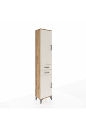 Arges Dolap 4 Raflı 2 Çekmeceli 2 Kapaklı 44x30x221 - S28M189V7A