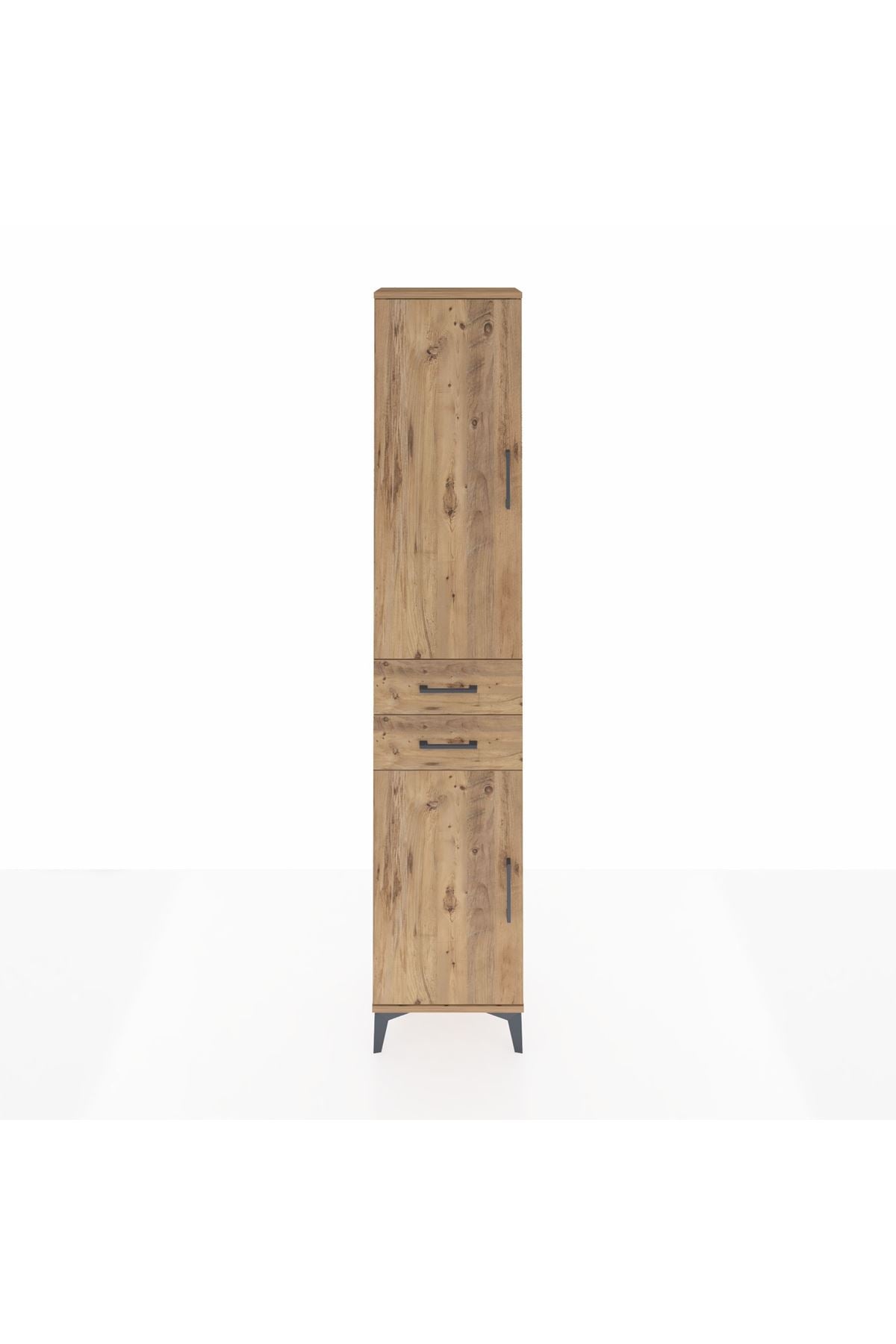 Arges Dolap 4 Raflı 2 Çekmeceli 2 Kapaklı 44x30x221 - S28M189V9A