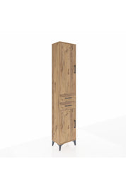 Arges Dolap 4 Raflı 2 Çekmeceli 2 Kapaklı 44x30x221 - S28M189V9A