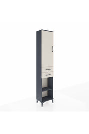Arges Dolap 4 Raflı 2 Çekmeceli Tek Kapaklı 44x30x221 - S28M190V4A