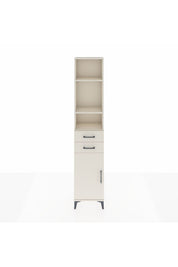 Arges Dolap 4 Raflı 2 Çekmeceli Tek Kapaklı 44x30x221 - S28M191V1A