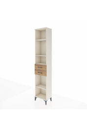 Arges Dolap 4 Raflı 2 Çekmeceli 44x30x221 - S28M192V3A