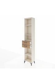 Arges Dolap 4 Raflı 2 Çekmeceli 44x30x221 - S28M192V3A