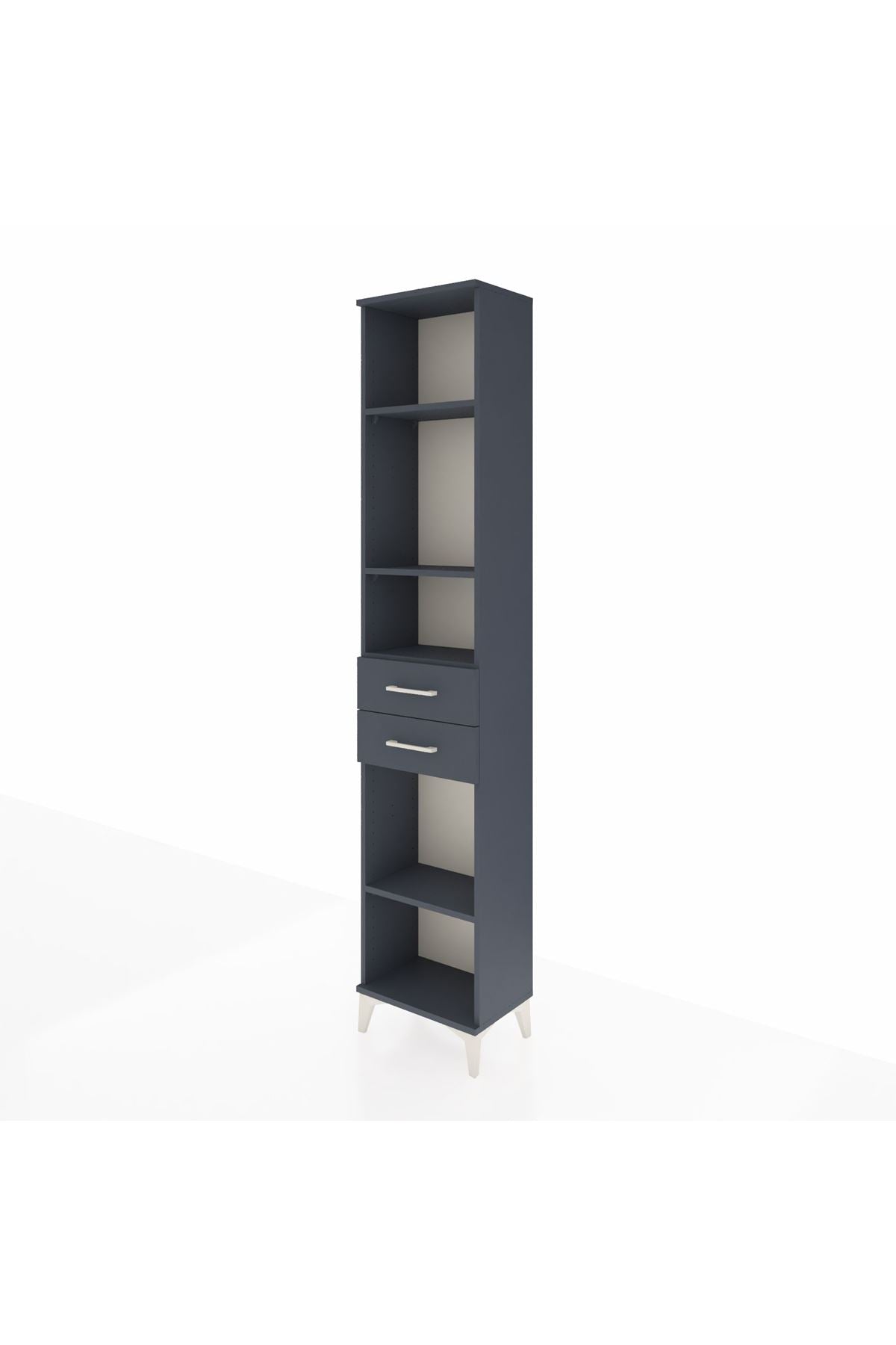Arges Dolap 4 Raflı 2 Çekmeceli 44x30x221 - S28M192V5A