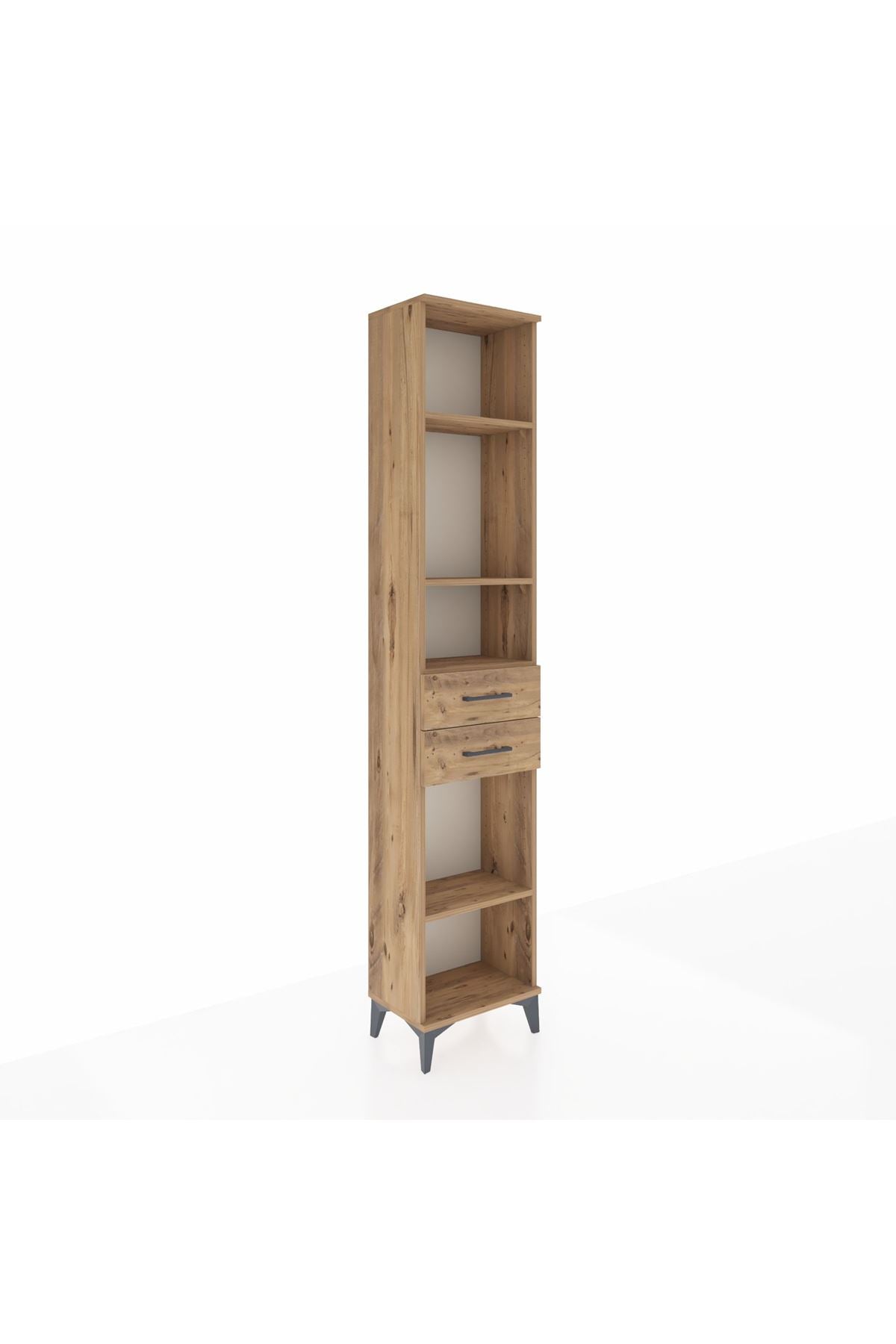 Arges Dolap 4 Raflı 2 Çekmeceli 44x30x221 - S28M192V9A