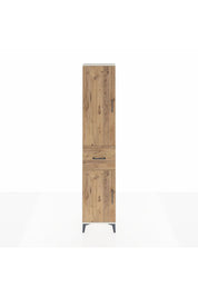 Arges Dolap 3 Raflı Tek Çekmeceli Tek Askılı 44x30x221 - S28M193V3A