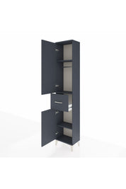 Arges Dolap 3 Raflı Tek Çekmeceli Tek Askılı 44x30x221 - S28M193V5A