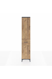 Arges Dolap 3 Raflı Tek Çekmeceli Tek Askılı 44x30x221 - S28M193V6A